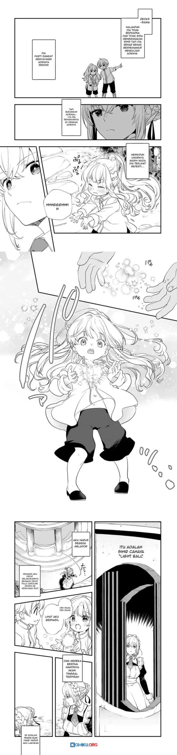 Shinu Unmei ni Aru Akuyaku Reijou no Ani ni Tensei shitanode, Imouto wo Sodatete Mirai wo Kaetai to Omoimasu ~Sekai Saikyou wa Ore dakedo, Sekai Saikawa wa Imouto ni Chigainai~ chapter 3 halaman 12