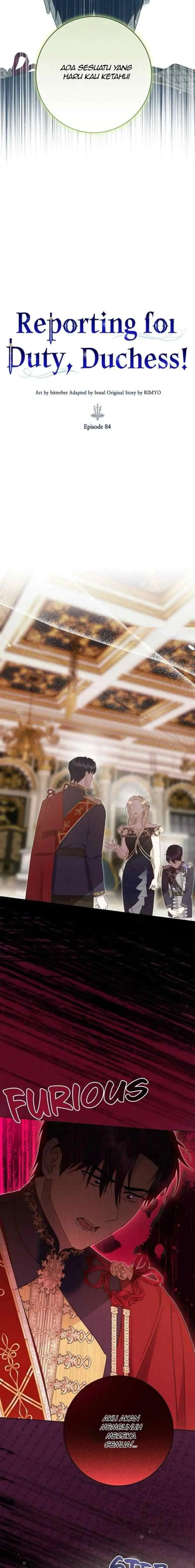 Apresentando-se para o serviço, Duquesa! chapter 84 halaman 6