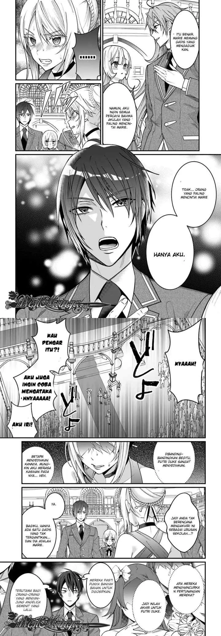 Otome Game Sekai wa Mob ni Kibishii Sekai Desu chapter 7.2 halaman 6