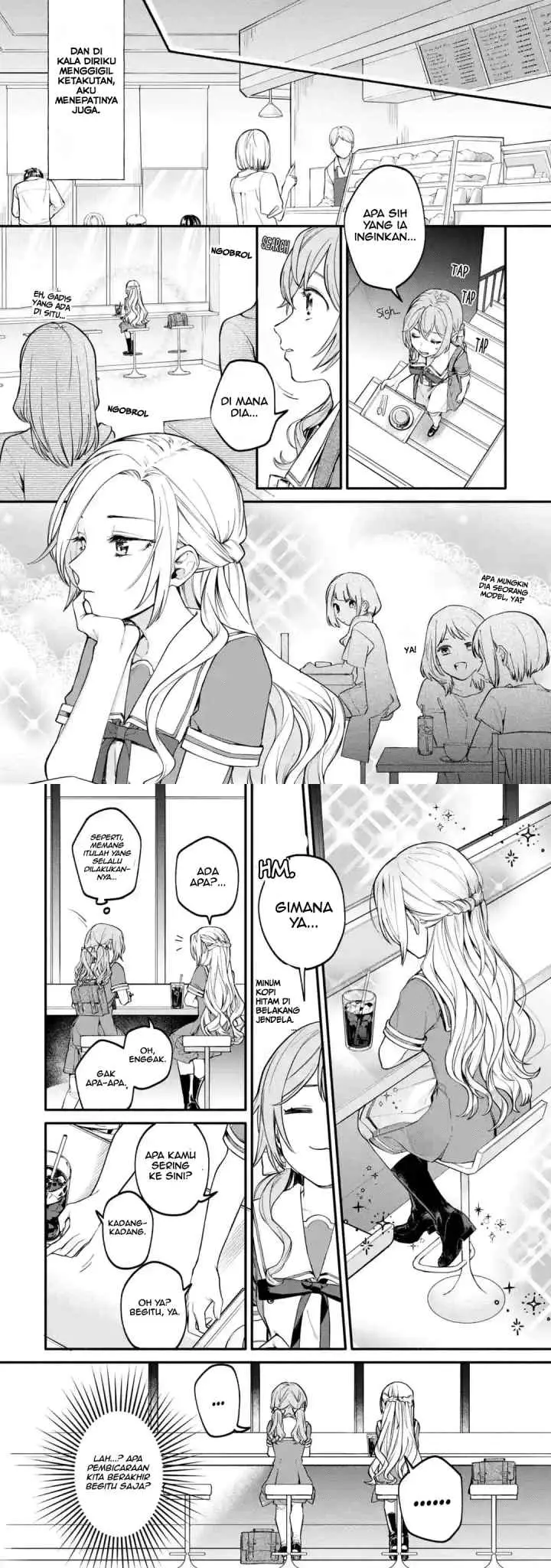 Onna Doushi to ka Arienai deshou to Iiharu Onna no ko wo, Hyakunichi kan de Tetteiteki ni Otosu Yuri no Ohanashi chapter 1 halaman 9