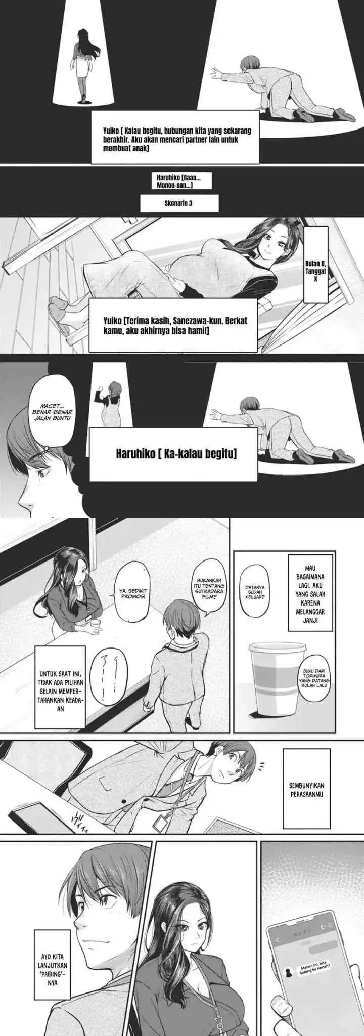 Shigoto Kaeri, Dokushin no Bijin Doushi ni Tanomarete chapter 15 halaman 4