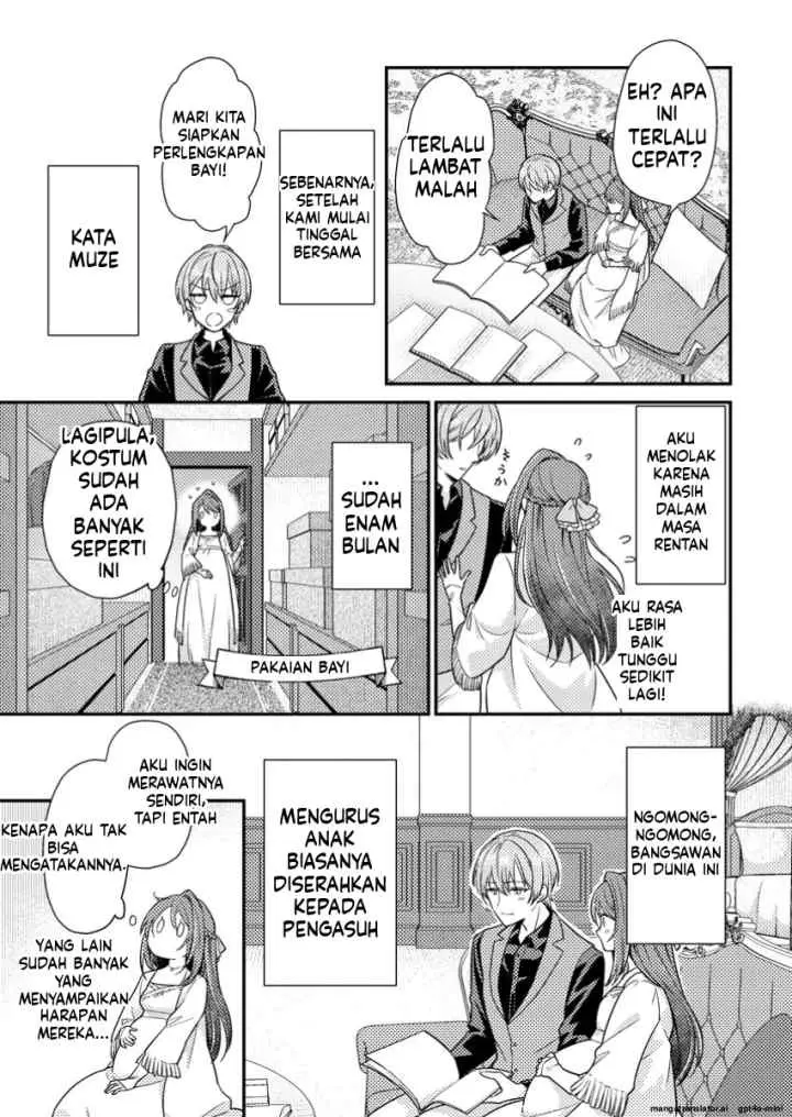 Heroine ga Kuru Mae ni Ninshin shimashita ~Tsunda Hazu no Akuyaku Reijou desuga, Douyara Chigau youdesu~ chapter 6.2 halaman 11