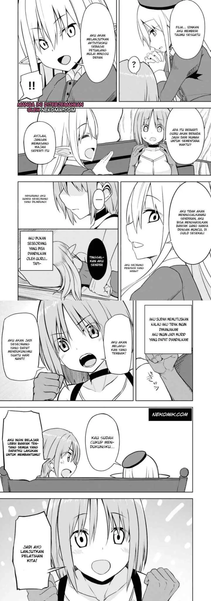 Eroi Koto Suru Tame ni Kyonyuu Bishoujo Dorei o Katta Hazu ga, Oshishou-sama to Shitawa Rete Omotta Toori ni Ikanaku Naru Hanashi chapter 5 halaman 6