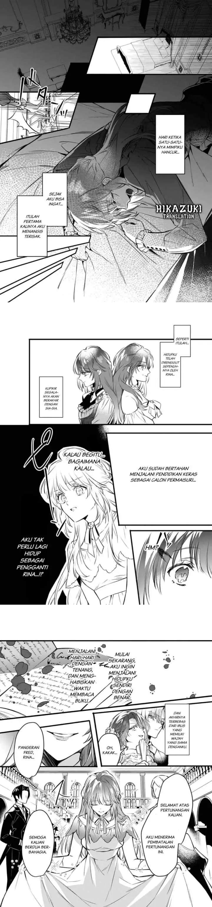 Konyaku Haki Sareta Kaedama Reijou, Hatsukoi no Toshiue Ouji ni Dekiai Sareru chapter 1 halaman 5