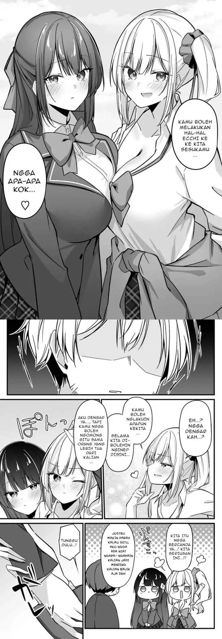 Madogiwa henshuu to baka ni sareta ore ga, futago JK to doukyo suru koto ni natta chapter 1 halaman 6