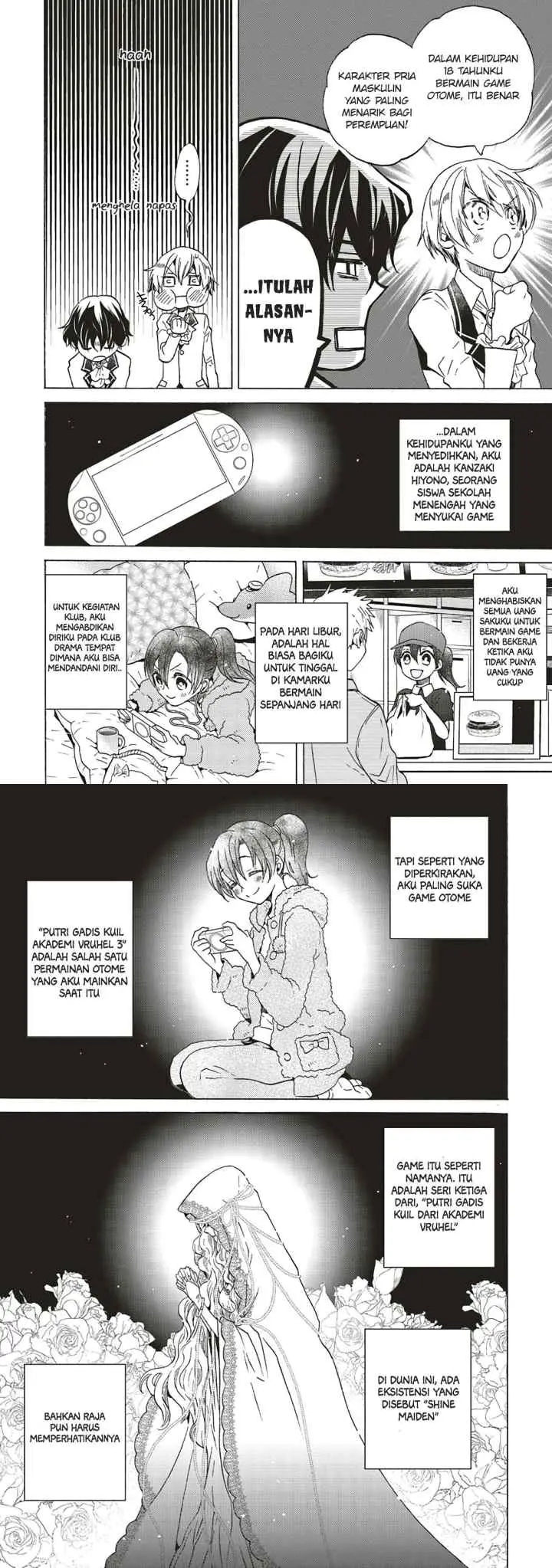 The Villainess, Cecilia Sylvie, Doesn't Want to Die so She Decided to Crossdress chapter 1.1 halaman 9
