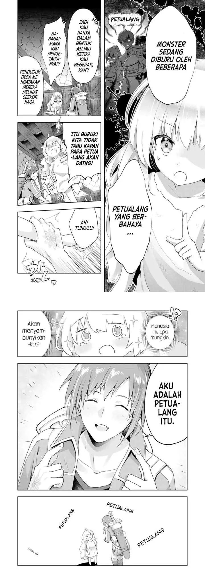 Uketsukejo ni Kokuhaku Shitakute Girudo ni Kayoitsumetara Eiyu ni Natteta chapter 2 halaman 6