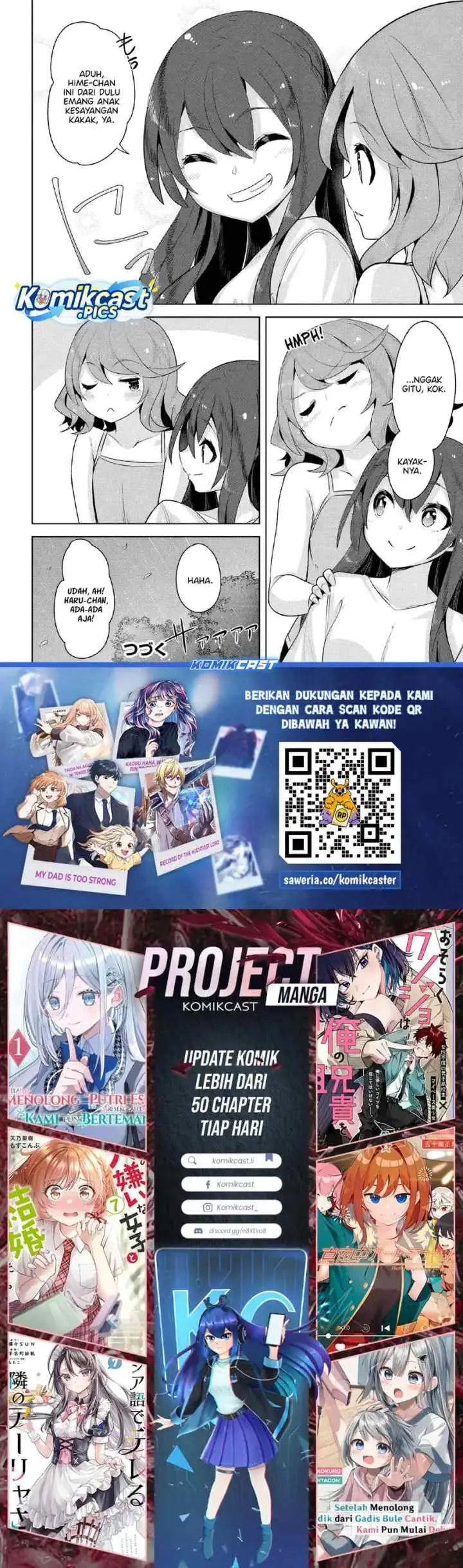 A Neat and Pretty Girl at My New School Is a Childhood Friend Who I Used To Play With Thinking She Was a Boy chapter 36 halaman 17