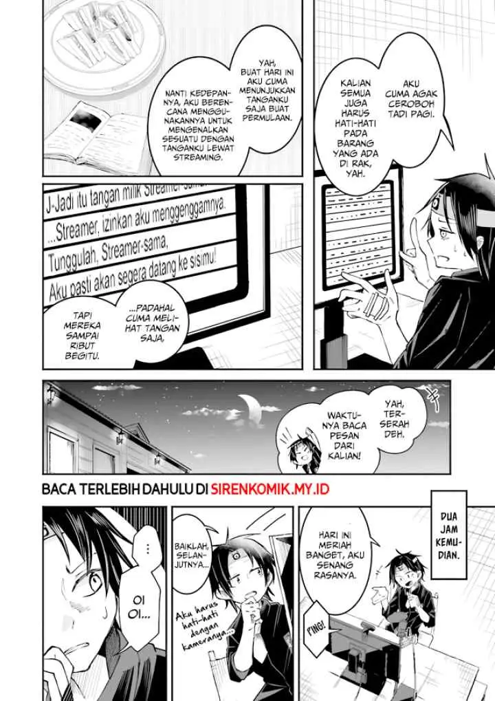 Isekai de Haishin Katsudou wo Shitara Tairyou no Yandere Shinja wo Umidashite Shimatta Ken chapter 5 halaman 5