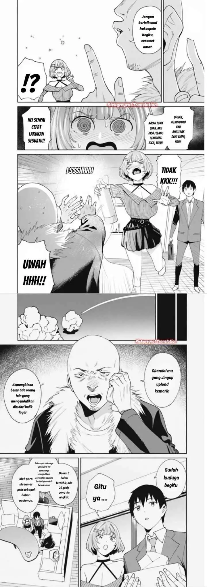Ninki Haishinsa Tachi no Manager chapter 5 halaman 5