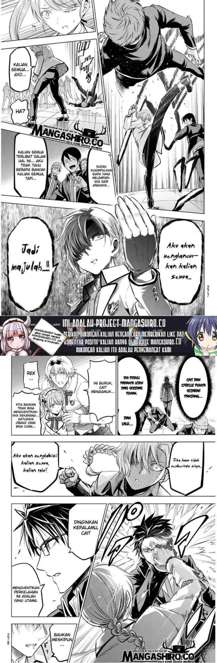 Kishuku Gakkou no Juliet chapter 85 halaman 8