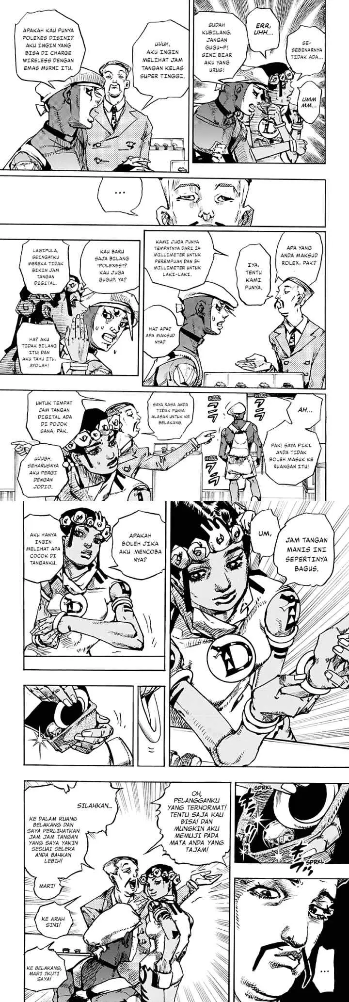 Jojo no Kimyou na Bouken - Jojolands chapter 8 halaman 12