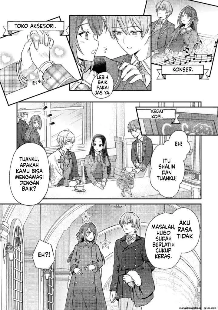 Heroine ga Kuru Mae ni Ninshin shimashita ~Tsunda Hazu no Akuyaku Reijou desuga, Douyara Chigau youdesu~ chapter 7.2 halaman 5