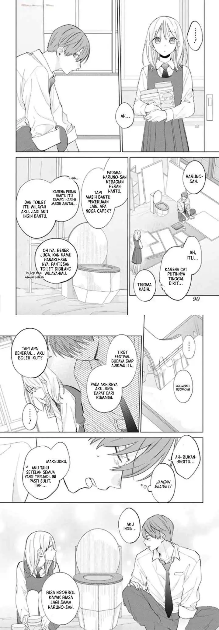 Haru no Arashi to Monster chapter 41 halaman 9