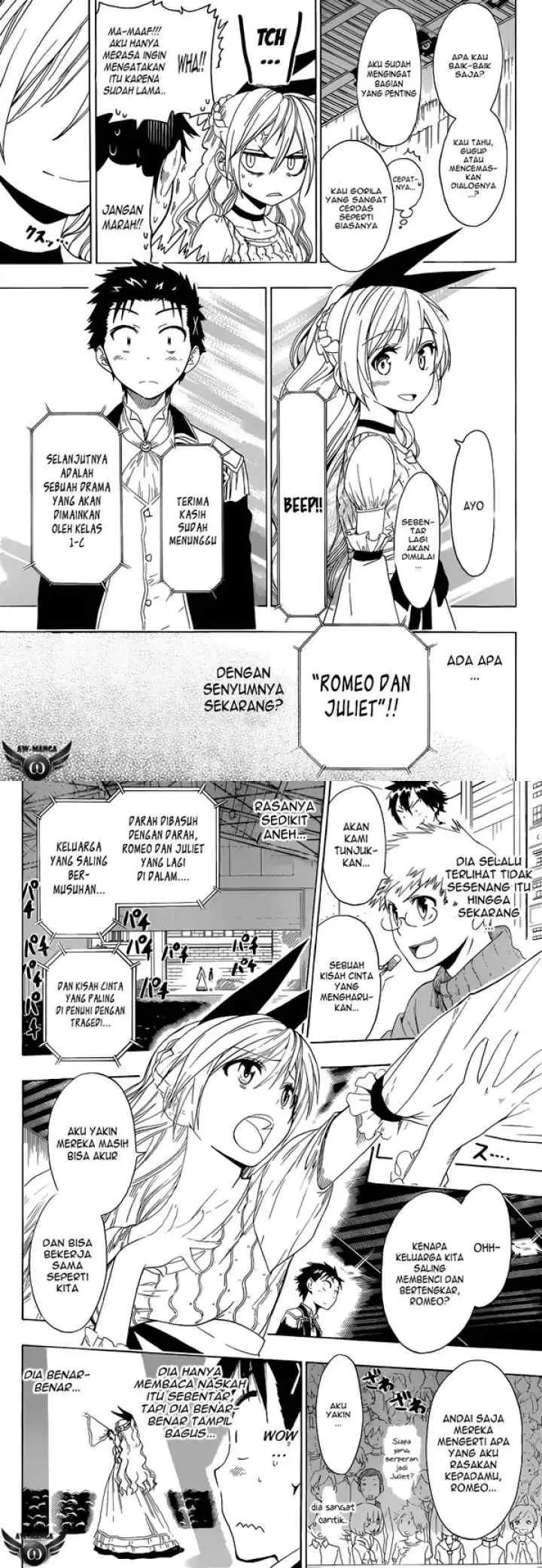 Nisekoi chapter 49 halaman 4