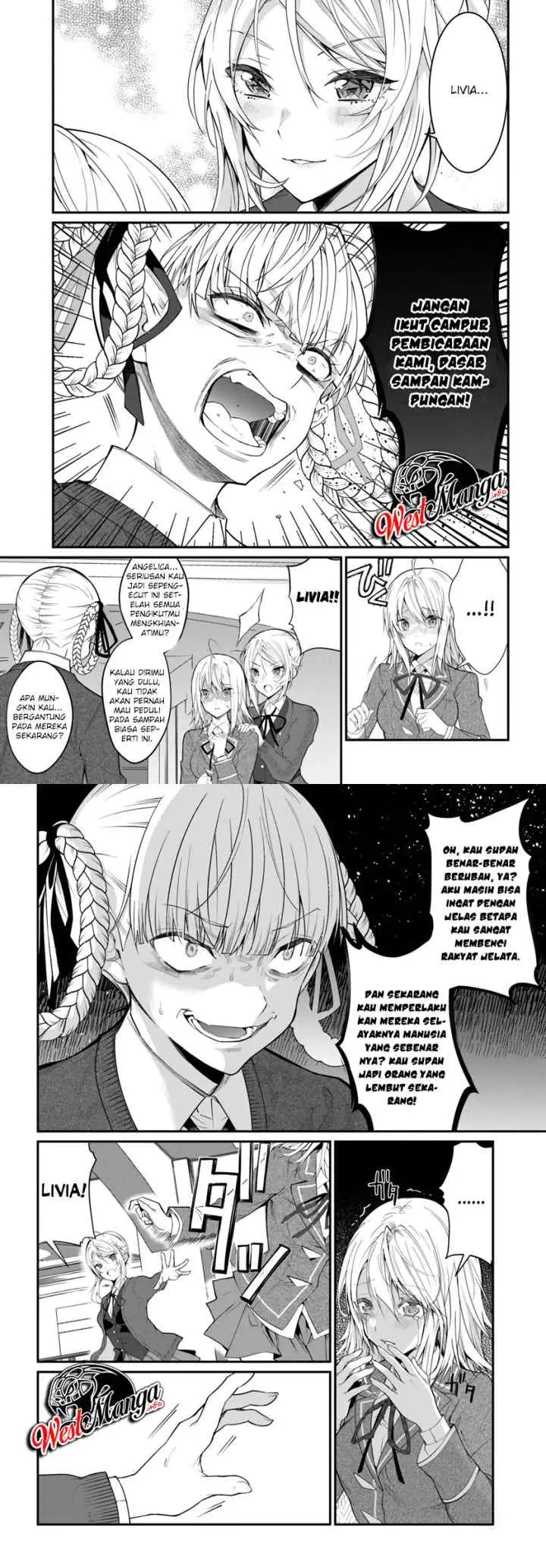Otome Game Sekai wa Mob ni Kibishii Sekai Desu chapter 21.1 halaman 6