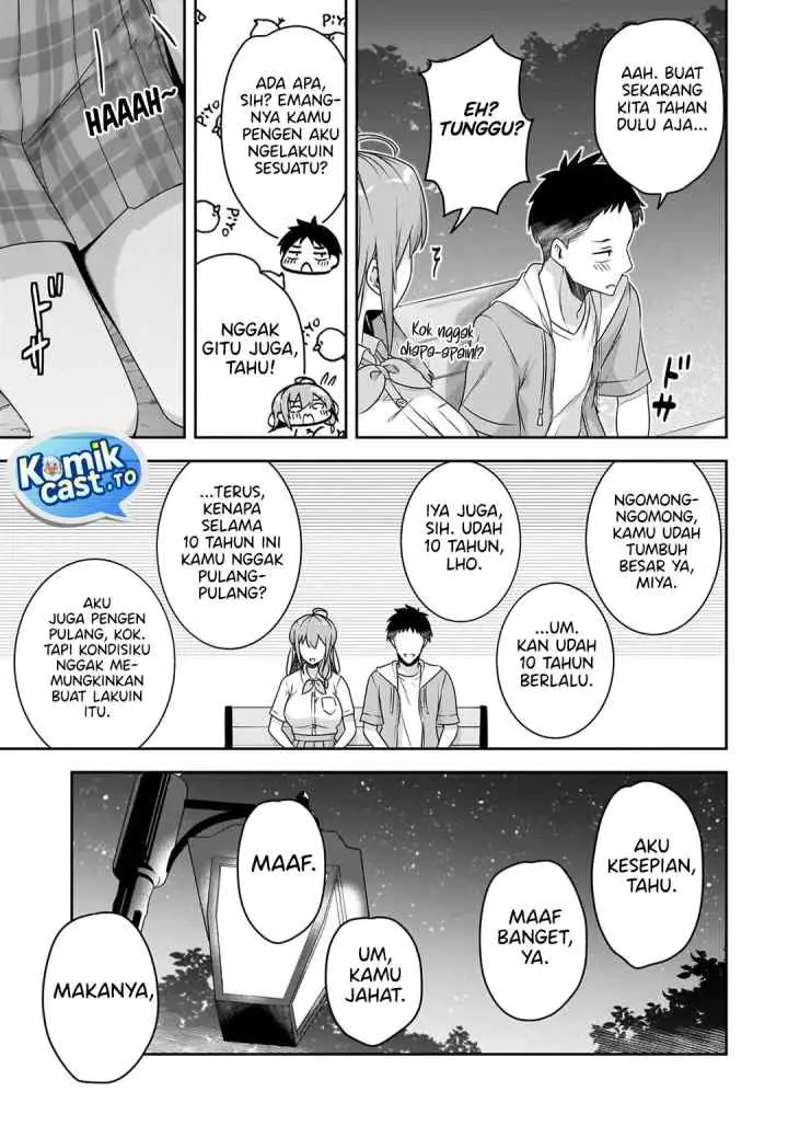 10-Nen Buri ni Saikai shita Kusogaki wa Seijun Bishoujo JK ni Seichou shiteita chapter 18.2 halaman 7