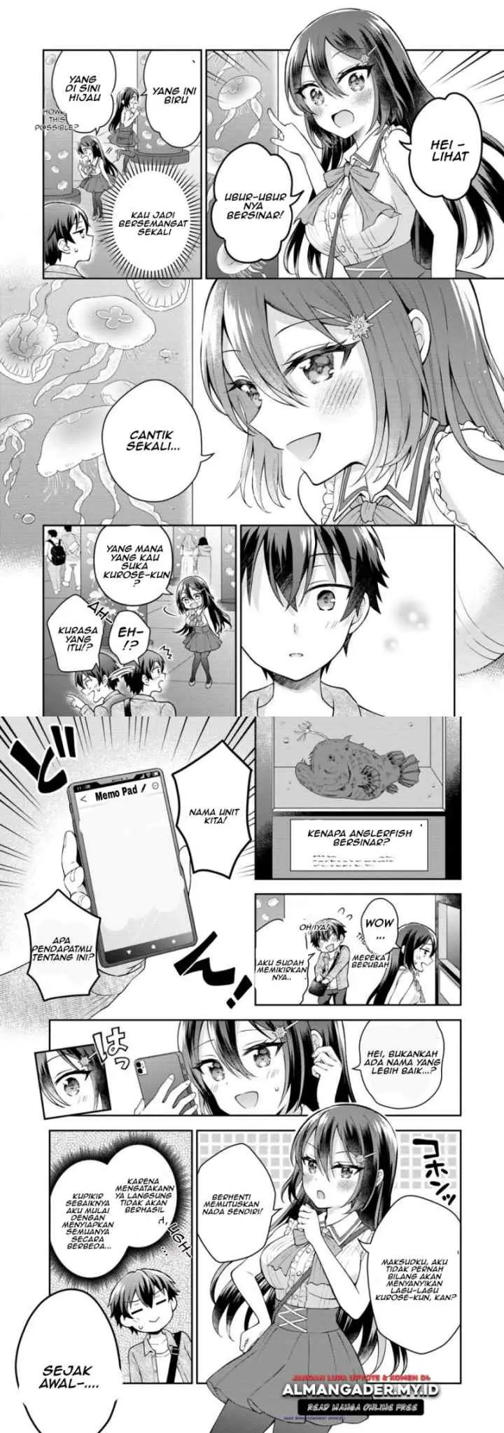 Tonari no Seki no Inkya Joshi ga Oshi Utaite Datta - Ore no Kyoku wo Uttatekure! chapter 4.1 halaman 4