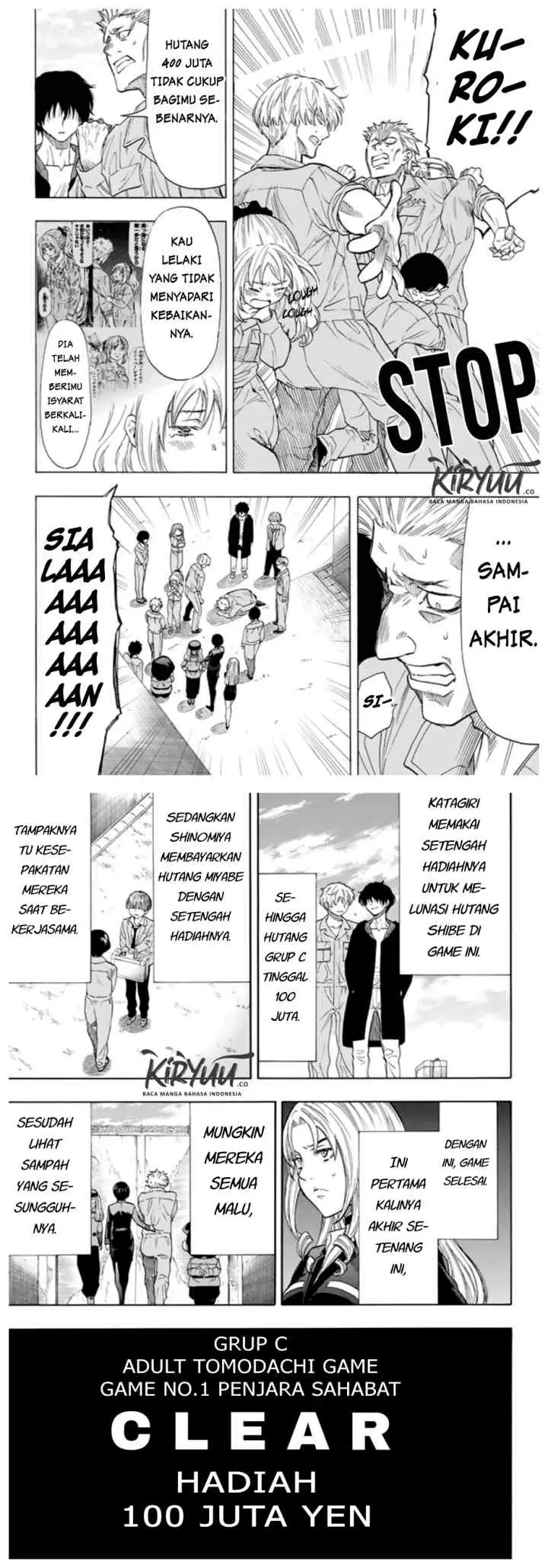 Tomodachi Game chapter 47 halaman 16