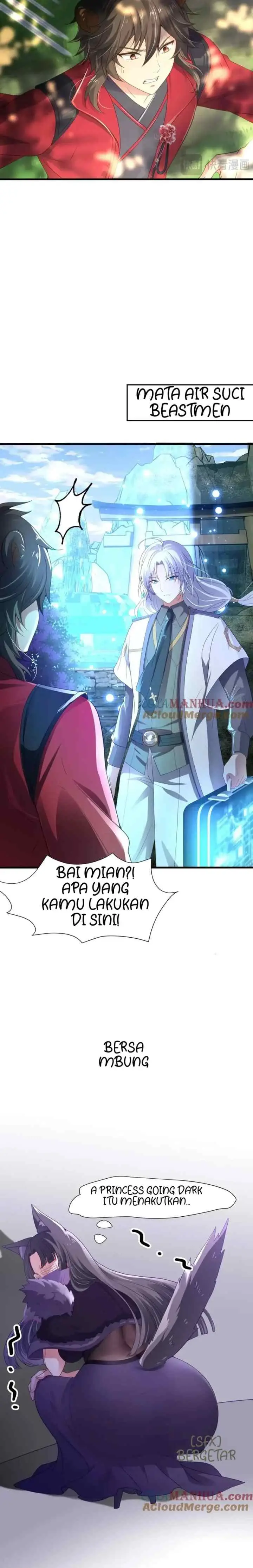 After Merging With the Goddess, I Am Invincible chapter 33 halaman 12