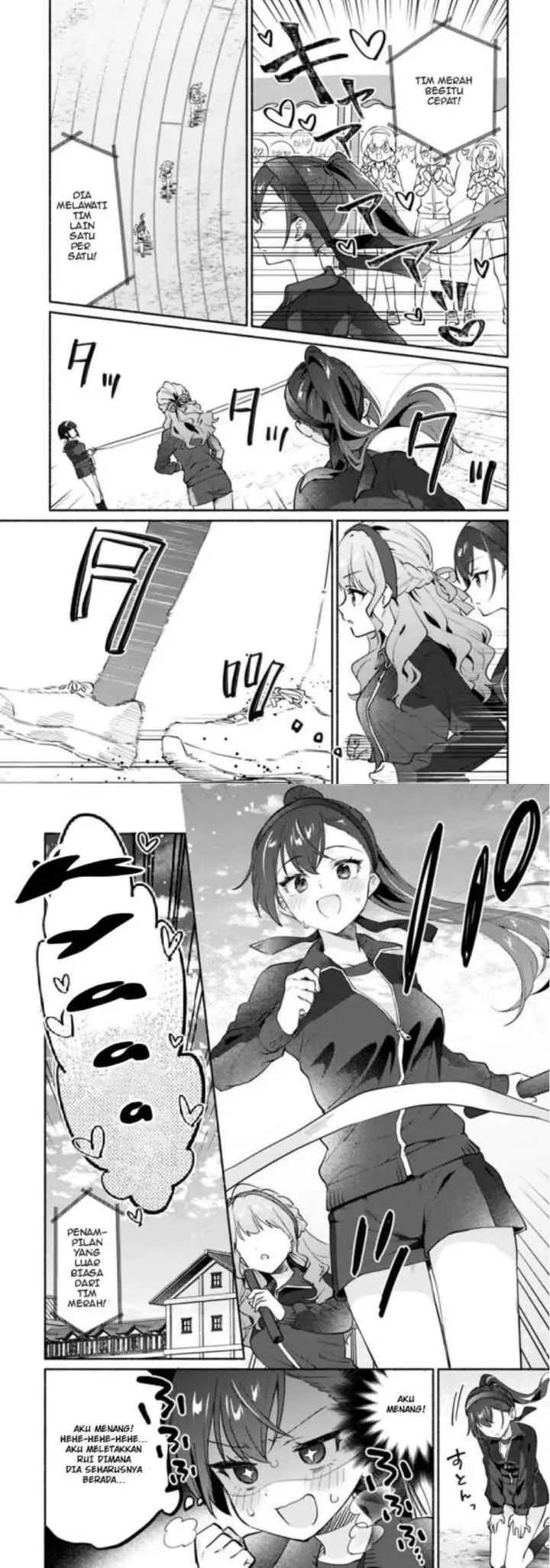 A Yuri Story About Breaking a Pretty Girl Who Keeps Insisting -I Won't Lose- Into Submission chapter 1 halaman 4