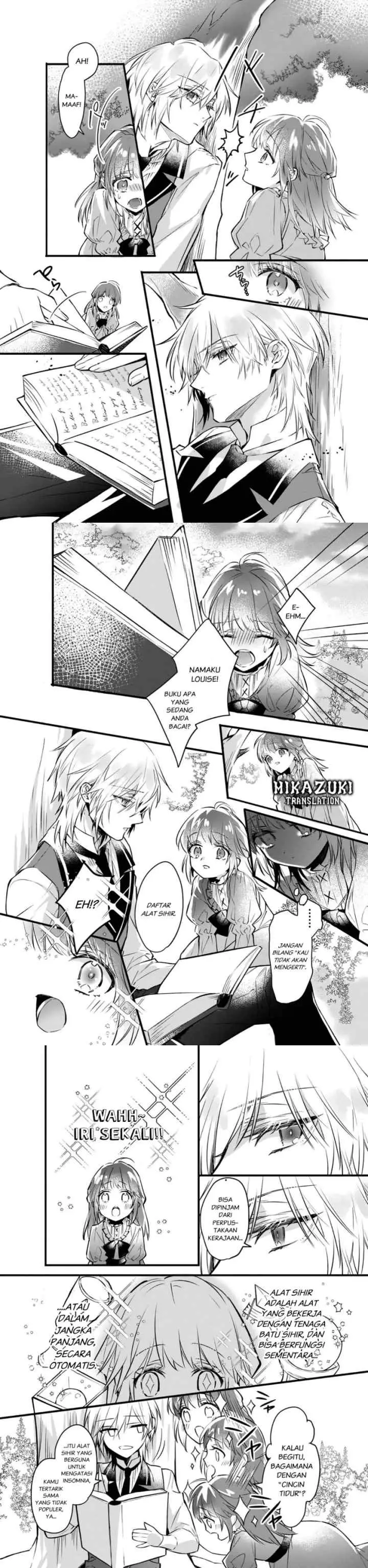 Konyaku Haki Sareta Kaedama Reijou, Hatsukoi no Toshiue Ouji ni Dekiai Sareru chapter 1 halaman 9