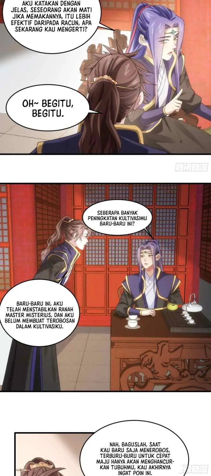I Just Don't Play the Card According to the Routine chapter 58 halaman 9