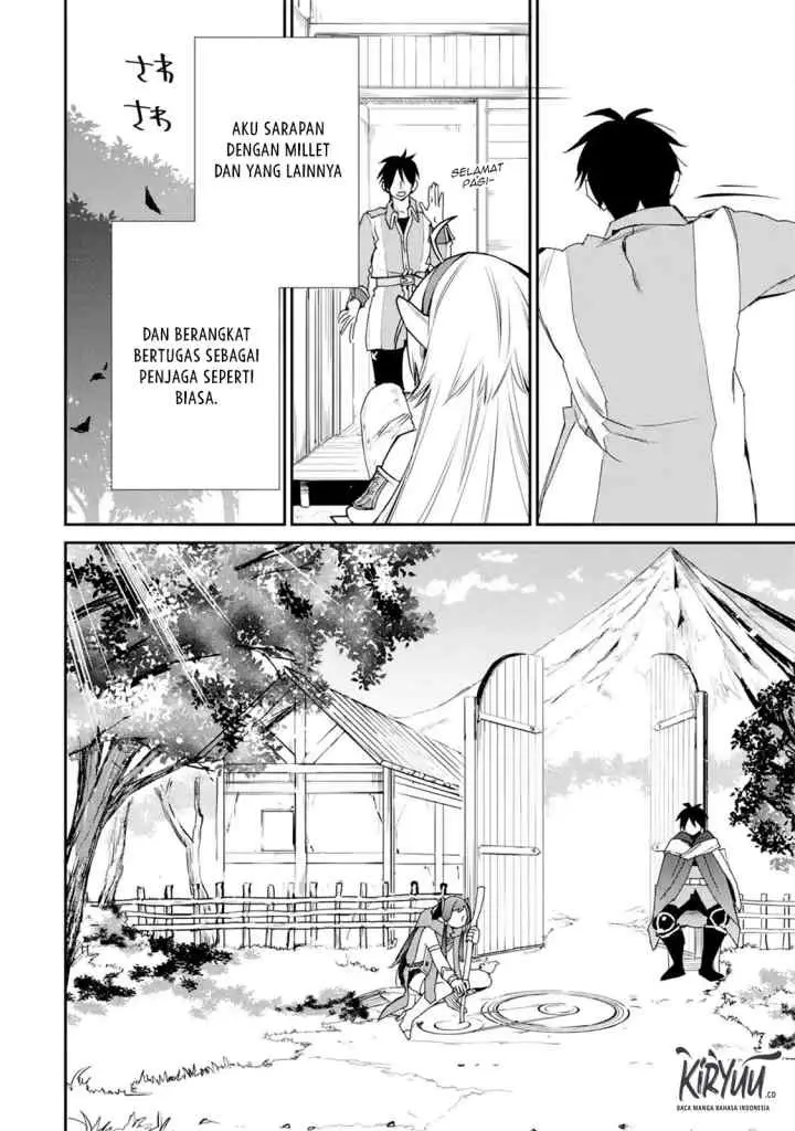 Saikyou no Madoshi. Hisa ni Ya wo Ukete Shimatta no de Inaka no Eihei ni Naru chapter 11.2 halaman 10