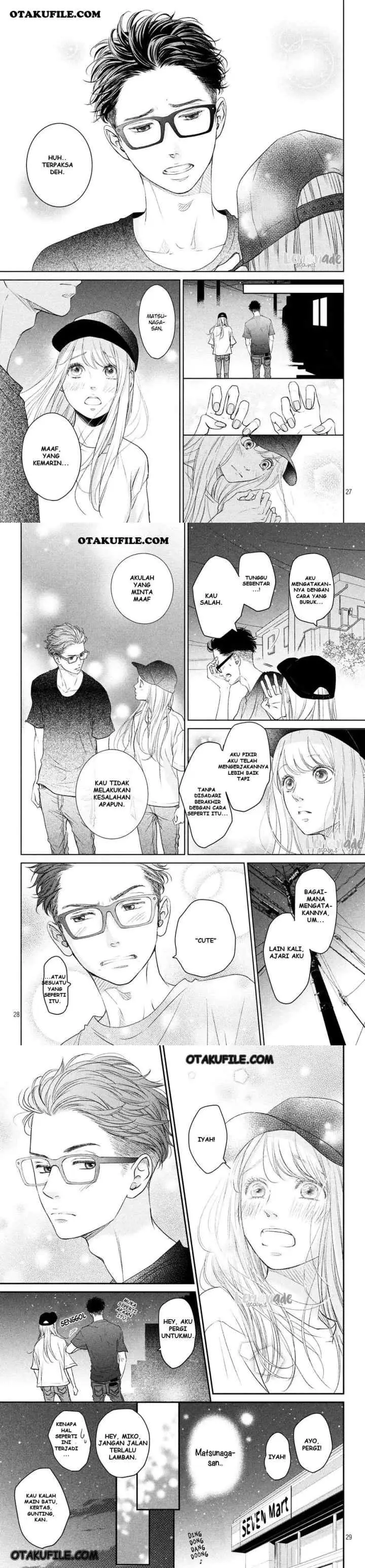 Living no Matsunaga-san chapter 3 halaman 10