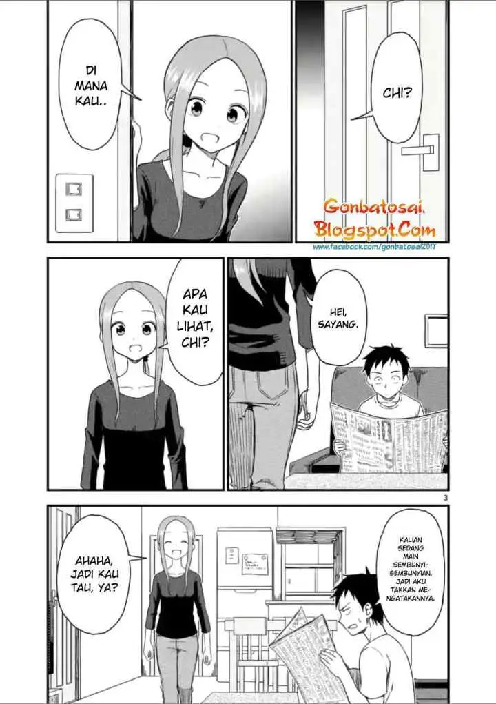 Karakai Jouzu no (Moto) Takagi-san chapter 41 halaman 4