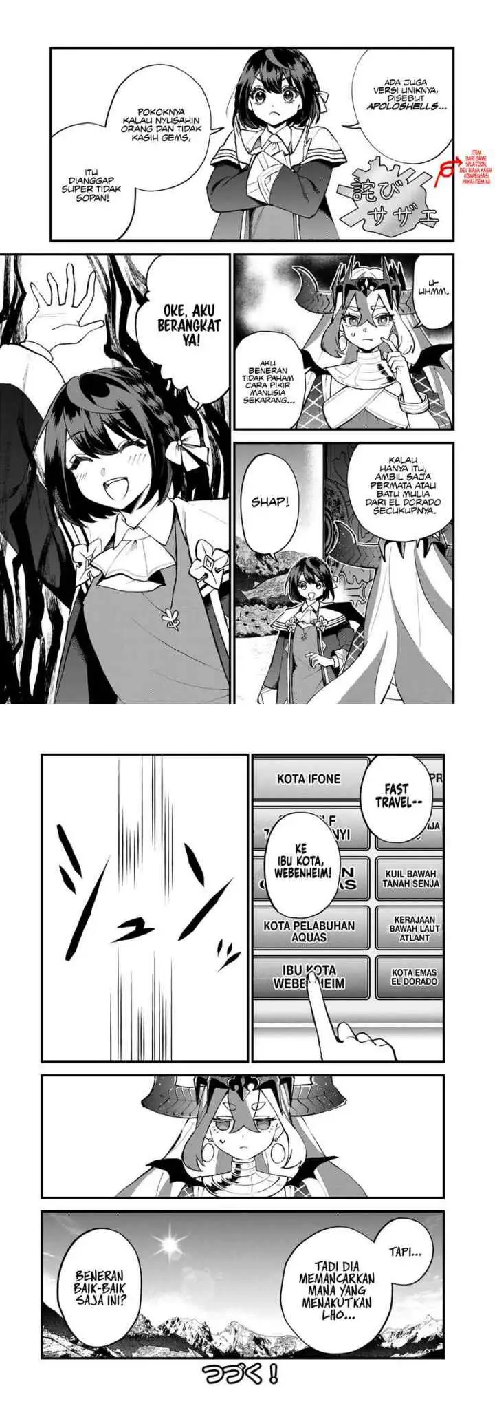 Sekai Saikyō no Majo, Hajimemashita Watashi Dake 'Kōryaku Saito' o Miseru Sekai de Jiyū ni Ikimasu chapter 47 halaman 15