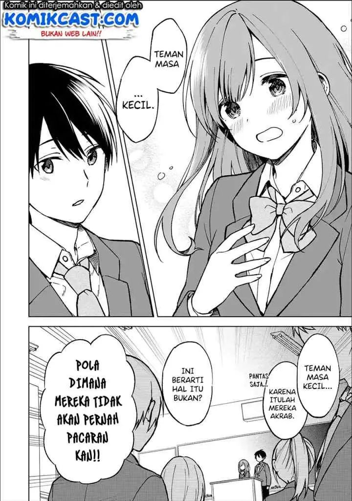 Chikan Saresou ni Natteiru S-kyuu Bishoujo wo Tasuketara Tonari no Seki no Osanajimi datta chapter 12 halaman 13