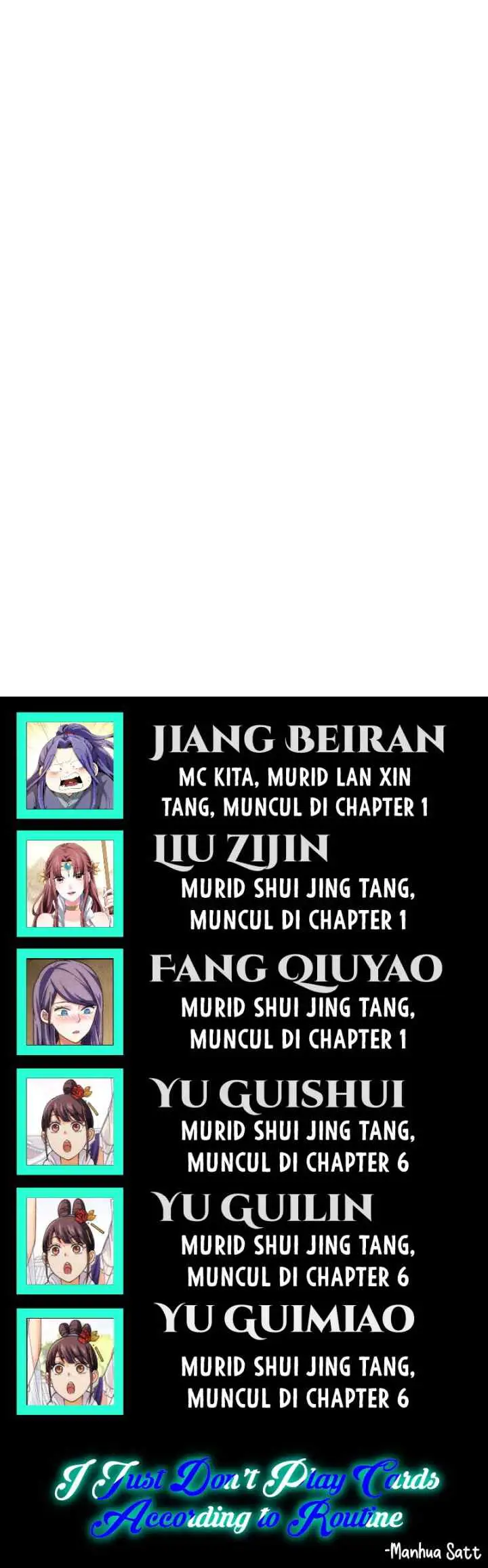 I Just Don't Play the Card According to the Routine chapter 44 halaman 14