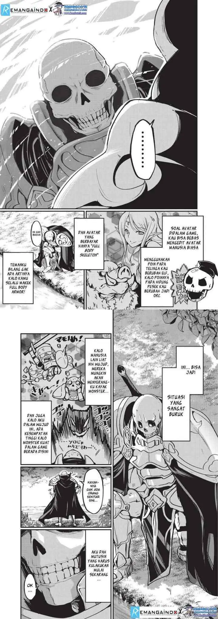 Gaikotsu Kishi-sama, Tadaima Isekai e Odekakechuu chapter 1 halaman 9