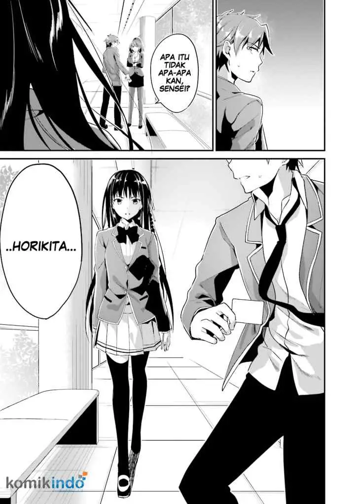 Youkoso Jitsuryoku Shijou Shugi no Kyoushitsu e chapter 8 halaman 13