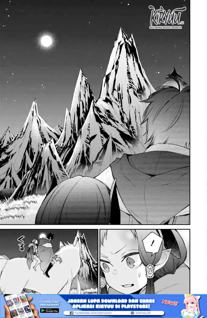 Saikyou no Madoshi. Hisa ni Ya wo Ukete Shimatta no de Inaka no Eihei ni Naru chapter 12.1 halaman 9