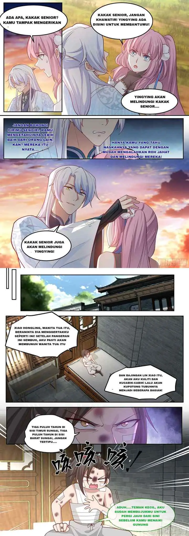The Villain's Senior Brother And His Junior Sisters Are All Yanderes chapter 43 halaman 6