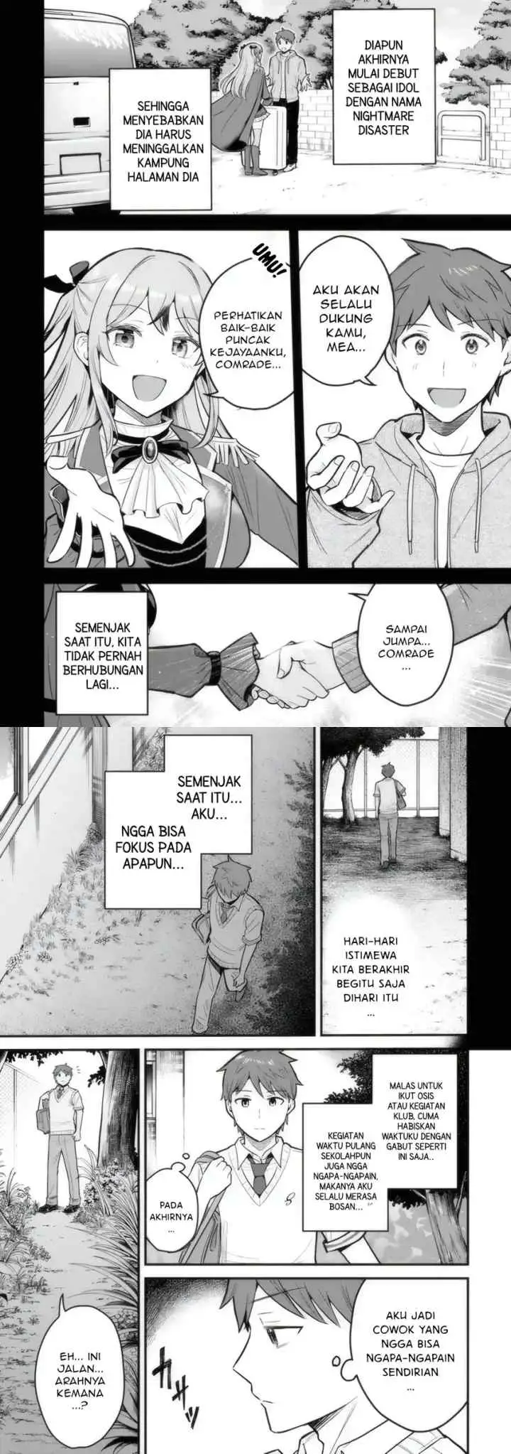 Uchi no Seiso-kei Iinchou ga Katsute Chuunibyou Idol Datta Koto wo Ore Dake ga Shitteiru chapter 1 halaman 15