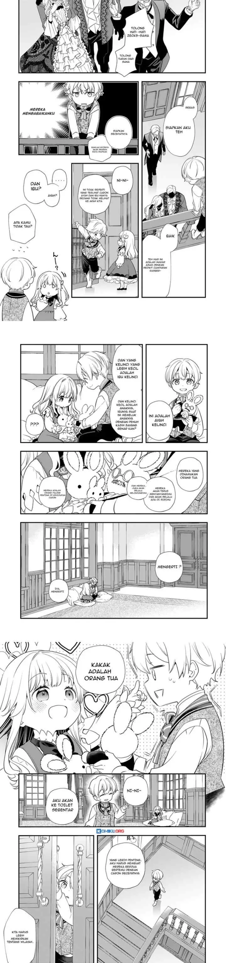 Shinu Unmei ni Aru Akuyaku Reijou no Ani ni Tensei shitanode, Imouto wo Sodatete Mirai wo Kaetai to Omoimasu ~Sekai Saikyou wa Ore dakedo, Sekai Saikawa wa Imouto ni Chigainai~ chapter 2 halaman 4