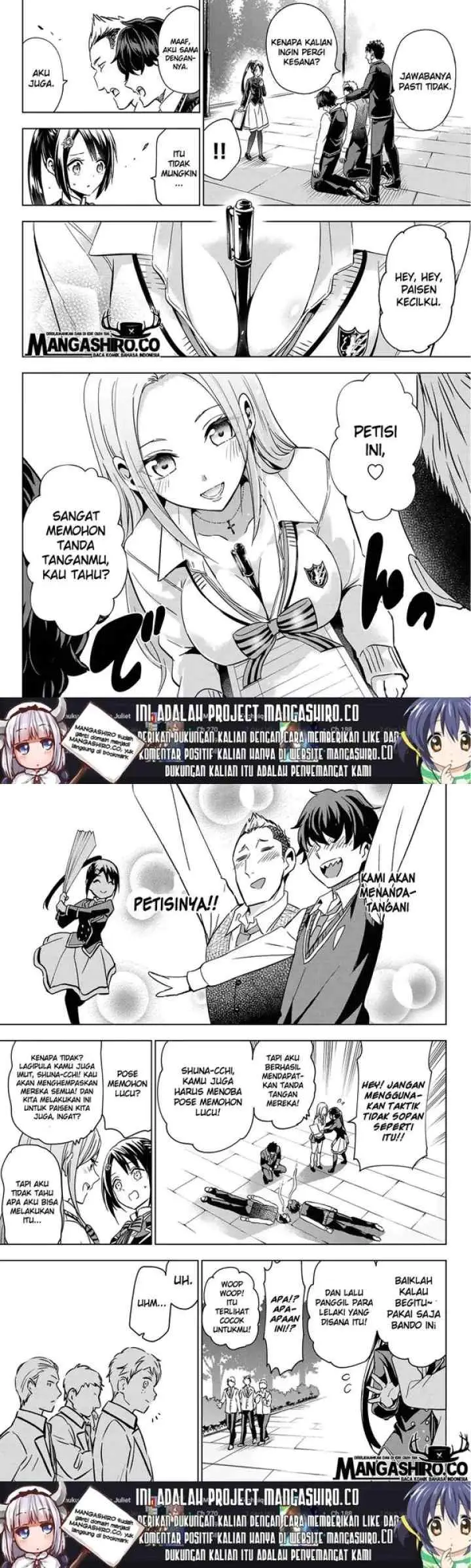 Kishuku Gakkou no Juliet chapter 100 halaman 5