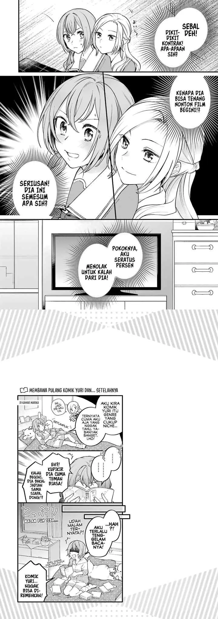Onna Doushi to ka Arienai deshou to Iiharu Onna no ko wo, Hyakunichi kan de Tetteiteki ni Otosu Yuri no Ohanashi chapter 2 halaman 19