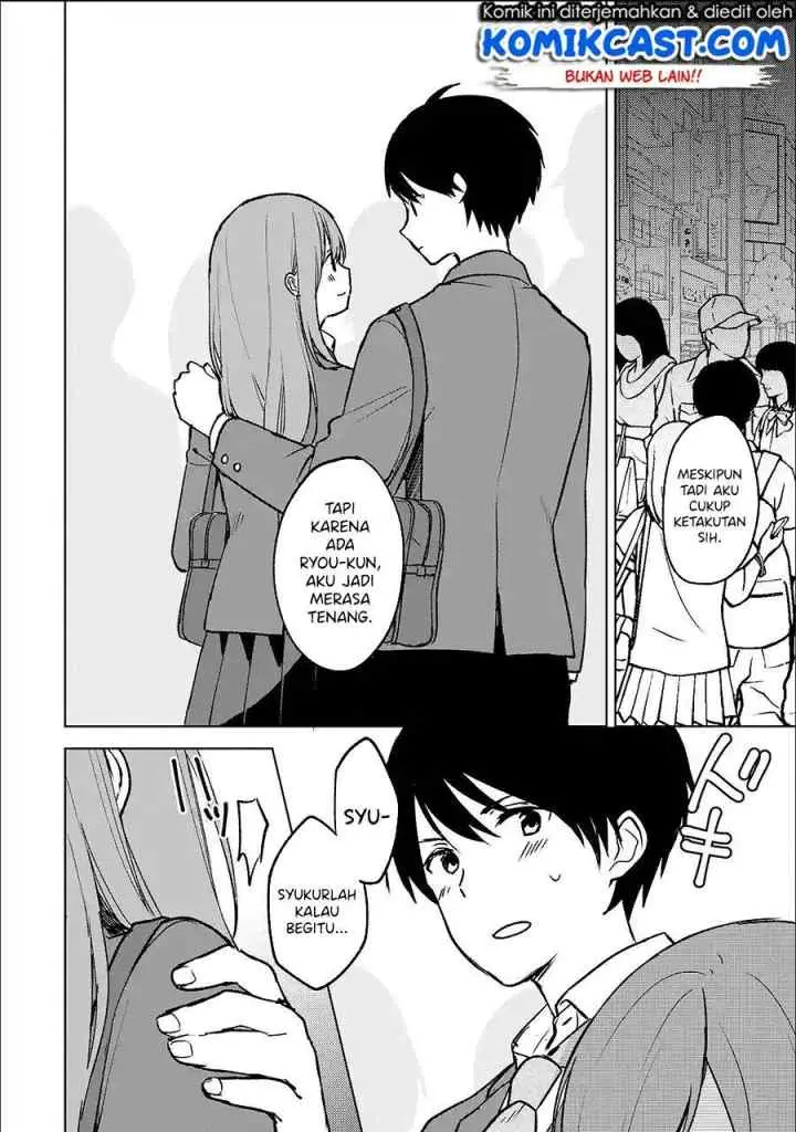Chikan Saresou ni Natteiru S-kyuu Bishoujo wo Tasuketara Tonari no Seki no Osanajimi datta chapter 19.1 halaman 6