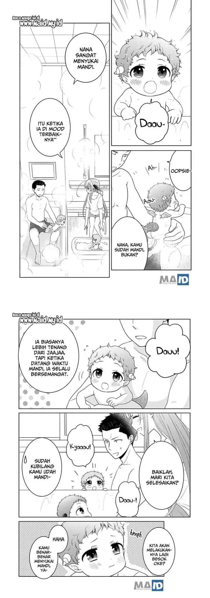 Kitaku Tochuu de Yome to Musume ga Dekita n dakedo Dragon datta chapter 9.1 halaman 4