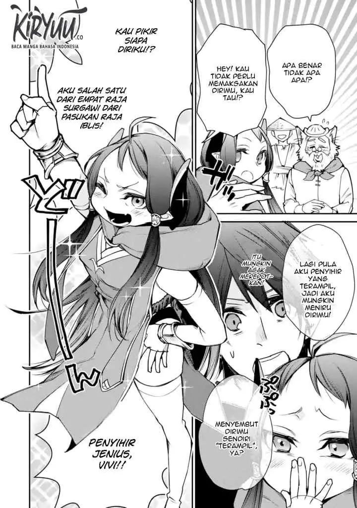 Saikyou no Madoshi. Hisa ni Ya wo Ukete Shimatta no de Inaka no Eihei ni Naru chapter 10.3 halaman 8