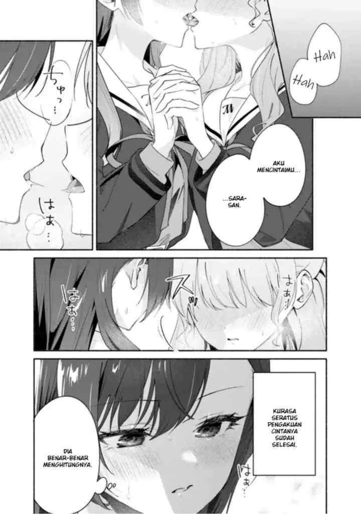 A Yuri Story About Breaking a Pretty Girl Who Keeps Insisting -I Won't Lose- Into Submission chapter 6 halaman 11