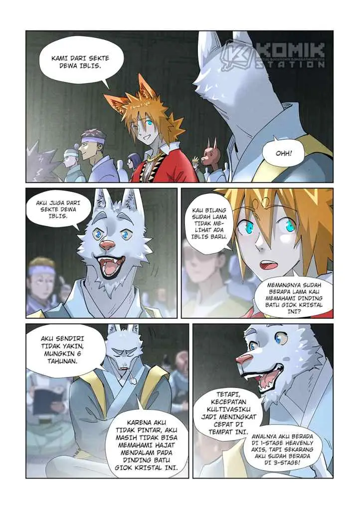 Tales of Demons and Gods chapter 395.5 halaman 8