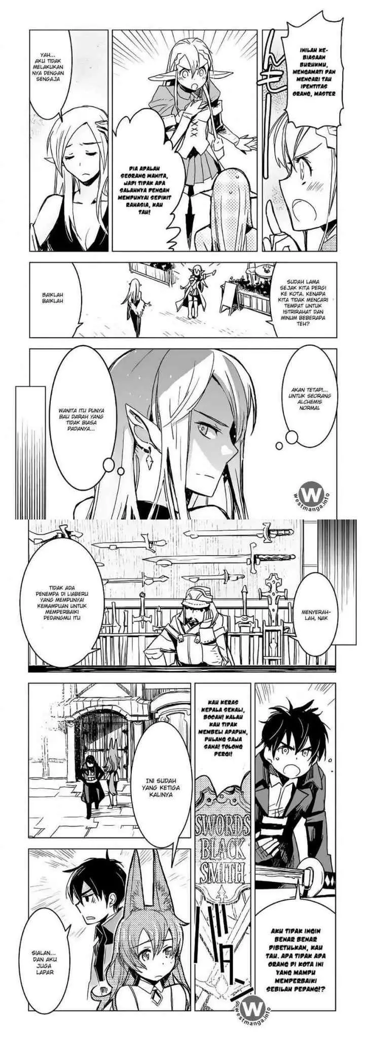 Kuro no Souzou Shoukanshi chapter 6 halaman 7