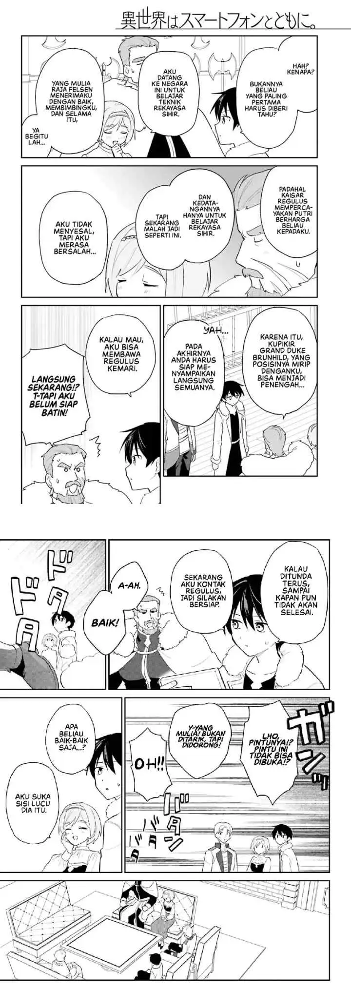 Isekai wa Smartphone to Tomo ni chapter 108 halaman 10
