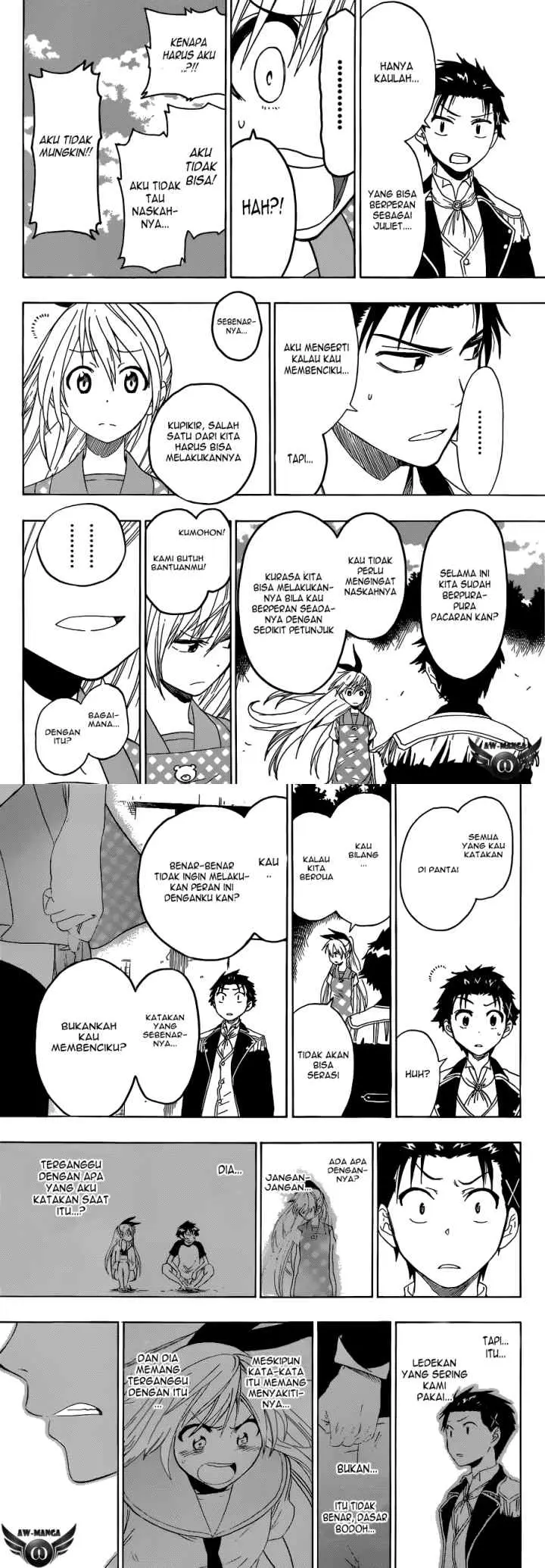 Nisekoi chapter 48 halaman 8