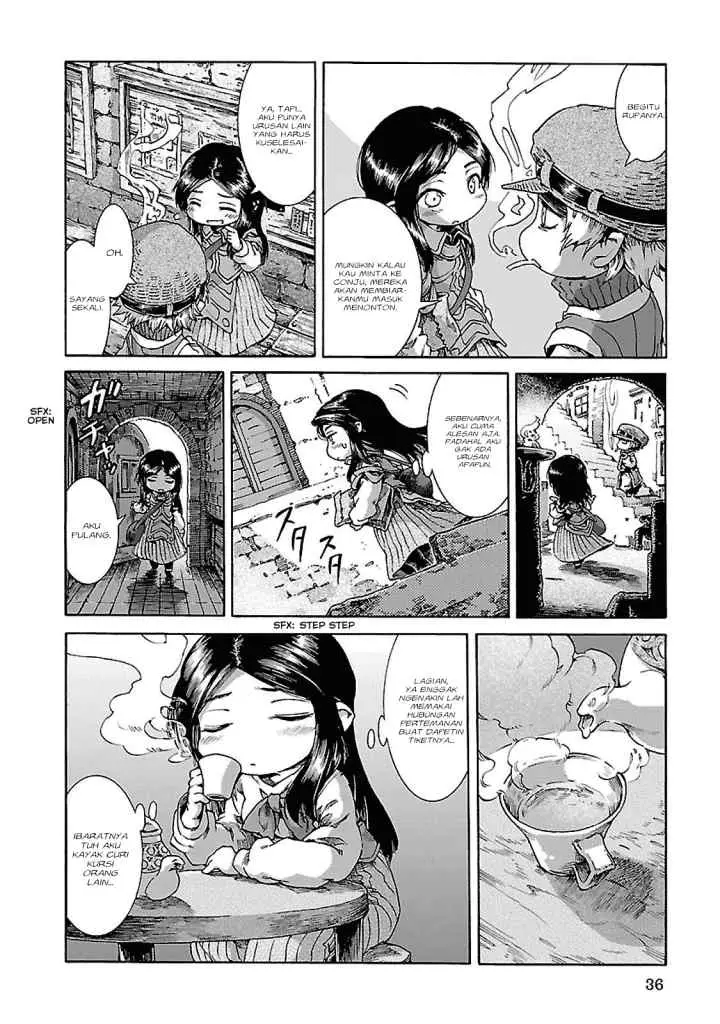 Hakumei to Mikochi chapter 28 halaman 13
